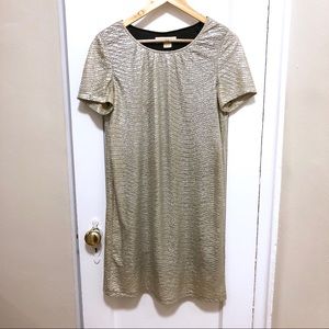 ✨URBN Shiny Silver Foil Tshirt Dress✨